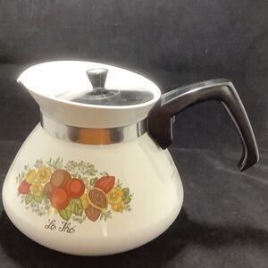 Corningware Spice of Life Tea Pot